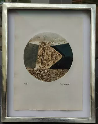 James Coignard Original Etching Autographed With Gold Leaf Frame • $745.20