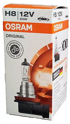 H8 OSRAM Original Spare Part MADE In GERMANY 1 Pack 64212 • $14.86