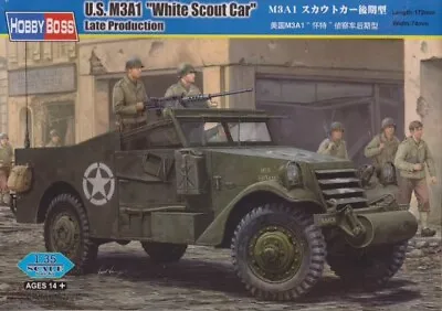 Hobby Boss *HobbyBoss* 1/35 U.S. M3A1  White Scout Car  Late #82452 *sealed*   • $43.98