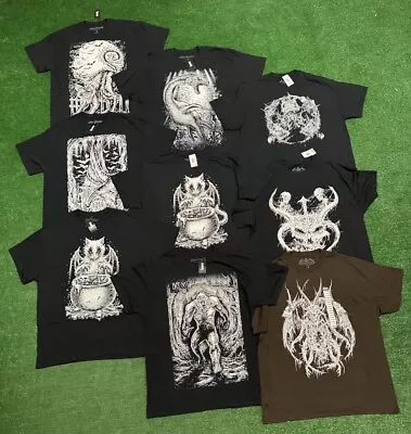 Lot Of 9 NEW T Shirts Vampire Freaks Riddick Art Goth Emo Horror Grunge Size XL • $100