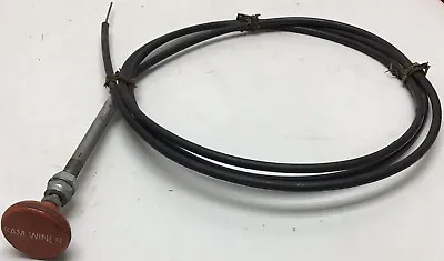 Vintage 10' PTO Control Cable • $45