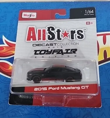 Maisto 2015 ToyFair AllStar Exclusive 2015 Ford Mustang GT 15 Fast Pony Car  • $12.99