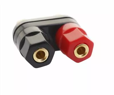 £3.45 • Buy Terminal Connecter Gold  Plate Banana Plugs Or  Binding Post 4mm Power, Speaker 