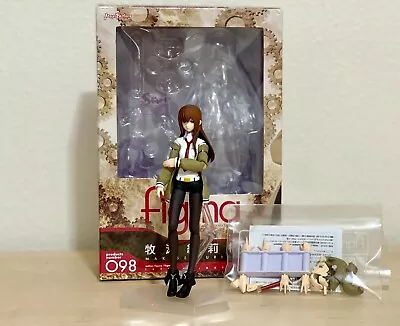 Authentic Makise Kurisu Figma #098 Steins;Gate Max Factory Used • $69