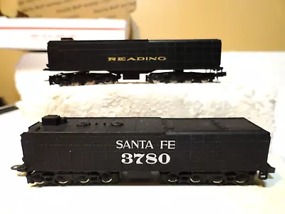 2 Bachmann Oil Tenders Only For Steam Engine Locomotives N Scal Reading Santa Fe • $20