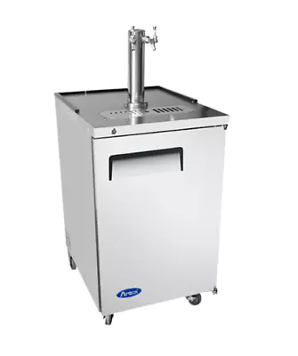 Atosa MKC23GR 23  1 Tower Draft Back Bar Beer Keg Cooler Dispenser 7.1 Cu. Ft. • $1523