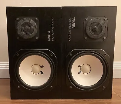 YAMAHA NS-10M Studio Monitor Speakers | Matched Pair With Original Box & Manual • £799