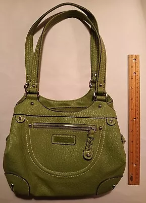 Rosetti Purse Handbag Est 1994 Green Purse Handbag All 3 Zippers Work Excellent • $21