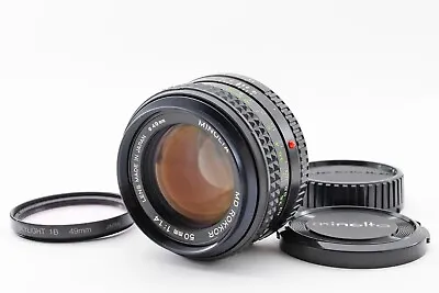 Minolta MD Rokkor 50mm F/1.4 Standard MF Lens [READ] From JAPAN #5753 • $49.98