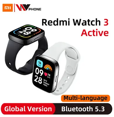 Global Version Xiaomi Redmi Smart Watch 3 Active 1.83  Display 5ATM Mens Womens • $108.99