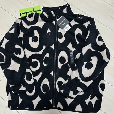 UNIQLO Marimekko Fleece Full Zip Jacket  Black Size XS～3XL (US XXS-XXL) Womens • $49.80