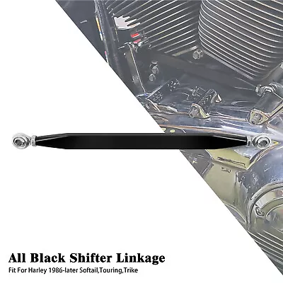 Black Gear Shifter Shift Linkage Fit For Harley Touring Softail Dyna 2008-2023 • $15.29