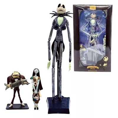 The Nightmare Before Christmas Pumpkin Jack Skellington Figure Model Sally Toy • £31.99