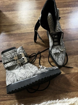 $130 • Buy ALEXANDER WANG Womens Boot Shoe Black 37 Pointed Toe Leather Stunning Style