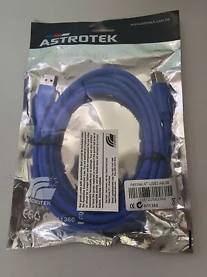 Astrotek AT-USB3-AB-3M USB3 Extension Cable 3M USB3 Type A Male To Type B Male • $10
