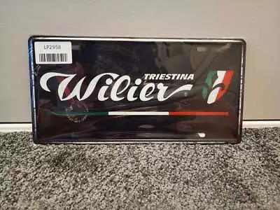 Wilier Bicycles License Plate / Tin Sign Ideal For Bike Shop Garage Or Man Cave • $20.89