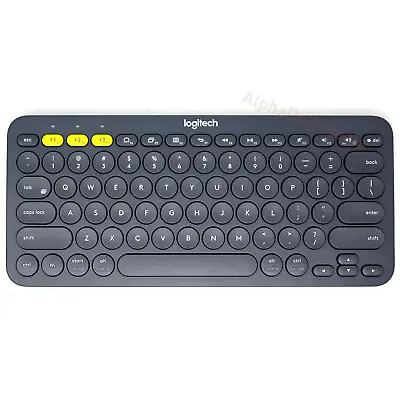 Logitech K380 Wireless Bluetooth Keyboard PC Mac Phone Android IPad Apple • $22.95