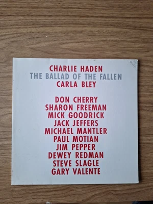 Charlie HADEN THE BALLAD  OF THE FALLEN LP VINYL JAZZ ECM LC2516 UK Seller Excon • £15.99