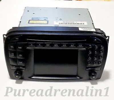 03 04 Mercedes Benz Sl500 Sl55 Screen Head Unit Radio Command 2.0 Navigation Oem • $349
