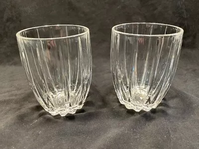 Waterford Marquis Omega Double Old Fashioned Whiskey Rocks Glasses (2) • $39.95