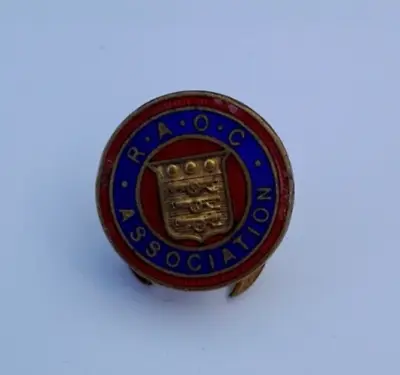 £8.95 • Buy Vtg Raoc Royal Army Ordnance Corps Association Buttonhole Lapel Badge