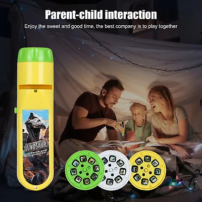 $7.09 • Buy Kids Gift Educational Toys Torch Night Light Bedroom Story Projector Flashlight