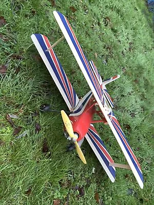 £150 • Buy 37” Span BiPlane W/ Enya Engine RC Aeroplane Aircraft RC Radio Controlled Nitro