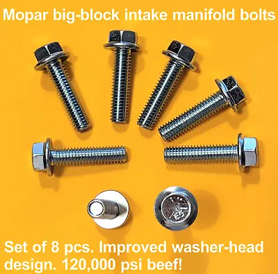 Mopar 383-440 Intake Manifold BOLT SCREW KIT Plymouth Dodge Chrys Charger Cuda • $29.25