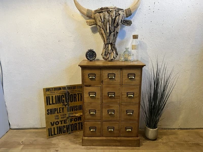 £465 • Buy Wonderful Merchants Chest / Multi Drawer Unit/Apothecary Style Chest