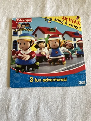 $3 • Buy Fisher Price Little People DVD 3 Fun Adventures