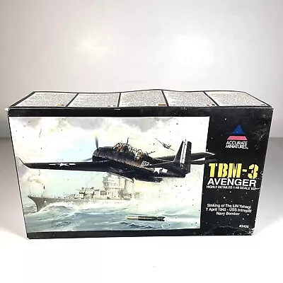 Accurate Miniatures - TBM-3 Avenger Airplane - 1/48 Scale Model Kit  3406  - NEW • $49.99