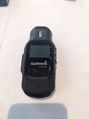 Garmin VIRB 1080p HD Helmet Camera Recorder Tested Working 64 Gb Micro Sd Extras • $129