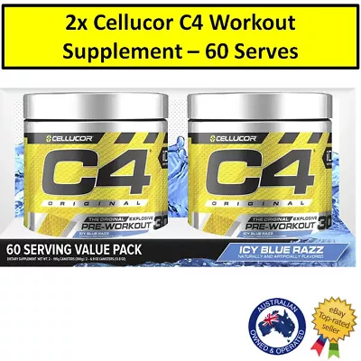 2x C4 Pre Workout Supplements Dietary Supplement Training Exercise Energy • $74