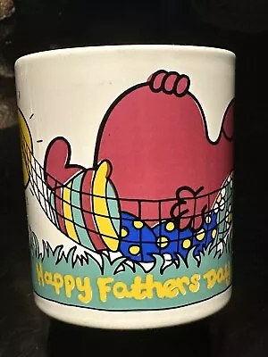 Mr Men Happy Fathers Day Mug By Roger Hargreaves 1998 • £9.99