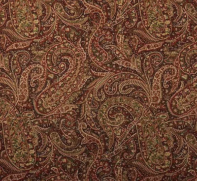 Covington Manchester Classic D4165 Floral Paisley Multiuse Fabric By Yard 54 W • $12.99