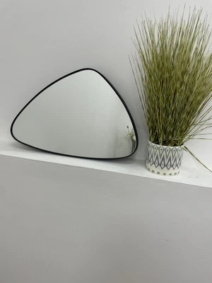 £25 • Buy BLACK PEBBLE WALL MIRROR 55x35cm (923)