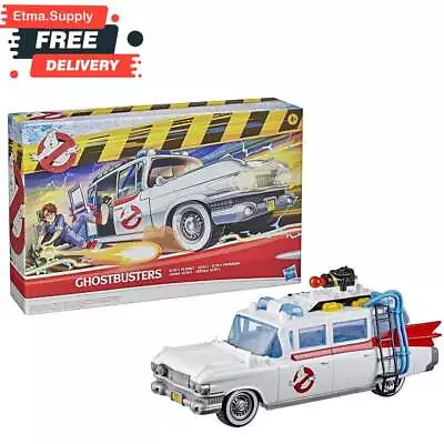 New Ghostbusters Ecto-1 Moving Wheels & Doors Children's Playset Kids Toy Gift • £17.97