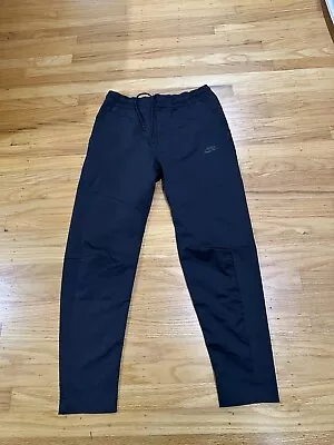 Nike Pants Sportswear Tech Woven Lined Commuter Black Mens Small • $32.95
