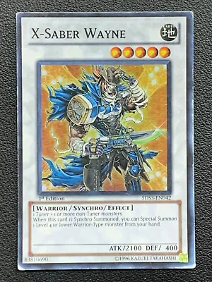 X-Saber Wayne 5DS3-EN042 1st Edition Super Rare Yu-Gi-Oh! • $1.24