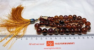 Antique Rare German Natural Baltic Amber Rosary 53 Gr. Misbaha Kahraman • $190