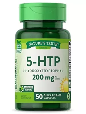 Nature's Truth 5 HTP 200 Mg 50 Caps 50 Count (Pack Of 1) • $11.74