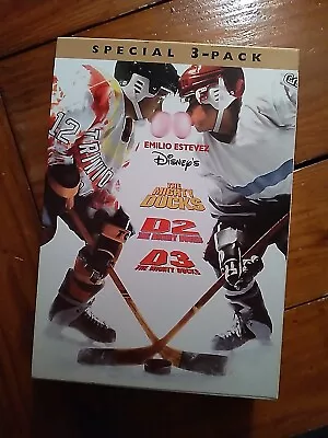The Mighty Ducks Three Pack (DVD) Disney  • $15.87