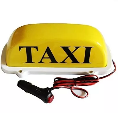 DC5V Led Light Taxi Cab Roof Top Illuminated Sign Car Magnetic Waterproof Yellow • $24.99