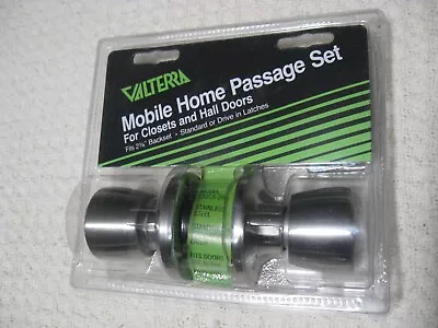 VALTERRA R/V Mobile Home Passage Set Stainless Steel Closet/Hall Door Knob NEW! • $19.99