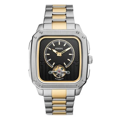 $399 • Buy Fossil Inscription Automatic Two-Tone Stainless Steel Men's Watch (ME3237)