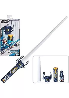 Star Wars Lightsaber Forge Ahsoka Tano Extendable White Lightsaber • £22.73