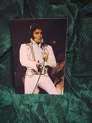 Elvis Pic. W/old Indian Jumpsuit. Great Looking Suit. • $13.75