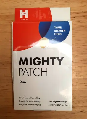 $11 • Buy Mighty Patch Duo 12 Ct Acne Blemish Treatment Day & Night Patches Hero Cosmetics