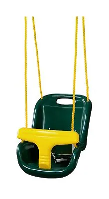 $50.99 • Buy Gorilla Playsets 04-0032-G High Back Plastic Infant Swing With Yellow T Bar &...