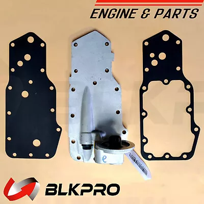 Oil Cooler Cover Filter Support Head W/ Gasket Dodge 5.9L Cummins 6B 4B • $49.90